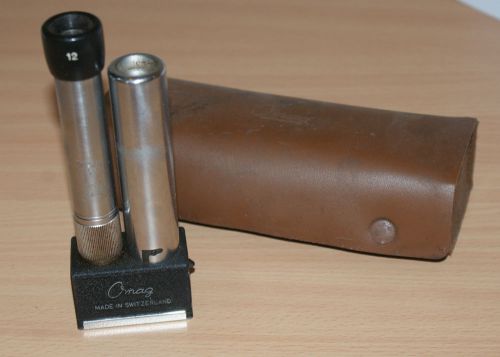 Printers Loop Amag Microscope Made in Switzerland Vintage