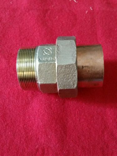 Nibco 2 inch union solder to threaded connection brand new for sale