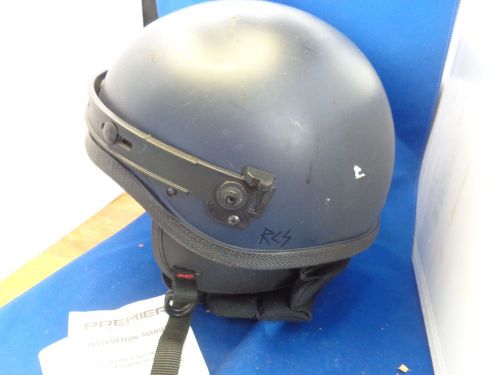 Premier Crown Riot Helmet Model C4 900 Black  universal