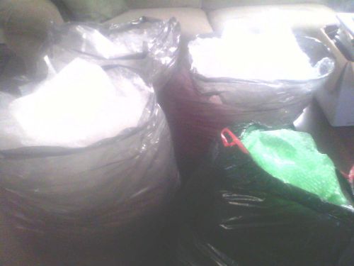bubble wrap packing 1 big trash bag full