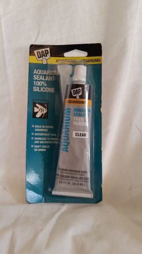 DAP  Aquarium Sealant-2.8 FL OZ 100% Silicone  Clear