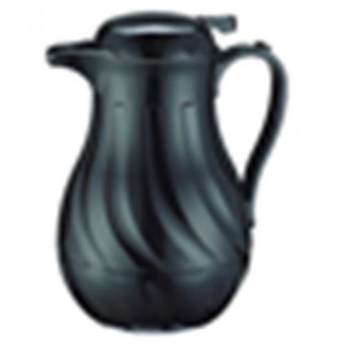 COFFEE CARAFE BLACK SWIRL/COMMERCIAL 42 OZ. INSULATED (FOR HOT OR COLD) #FB3022/