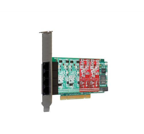 Digium A4 Series Voice Board 4-Ports Modular Analog PCI x16 Card 2 FXS and 2 FXO