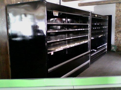 16.5&#039; long 2 piece 44&#034; wide Open Refrigerator Showcase Ferdo Equipment