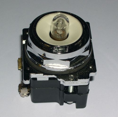 CUTLER-HAMMER, INDICATOR LIGHT, FULL VOLTAGE, WITH LENS, 10250T206N