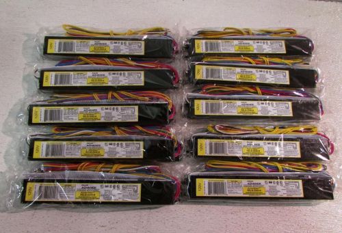 Lot of (10) Phillips Advance AmbiStar RELB-2S40-N RS Ballast 120V 60Hz