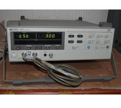 HP 8508A Vector Voltmeter with HP 85081B