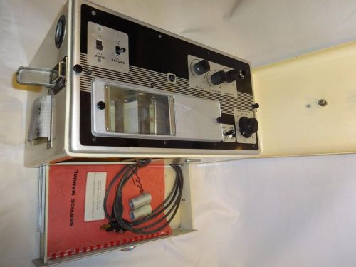 Vintage burdick ek-2 ekg electrocardiograph heart testing machine ~ it works for sale