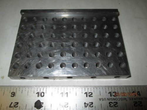 MACHINIST LATHE MILL Ground &amp; Hardened Set Up Hold Plate Fixture for Sherline
