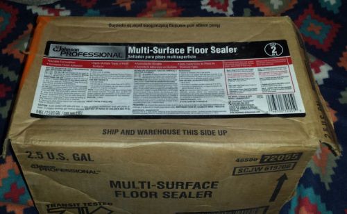 SC JOHNSON 71994 2.5 GAL MULTI SURFACE FLOOR SEALER