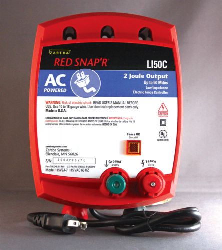 Red Snap&#039;r 2 Joule AC Fence Charger