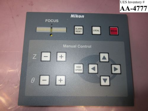 Nikon 4S008-004-A Manual Control Panel Nikon NSR Series used working