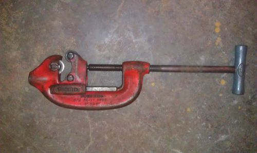 RIDGID 3&#034; PIPE CUTTER TOOL FOR THREADING No.3