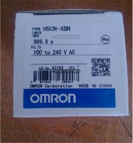 Omron Timer H5CN-XBN 100-240VAC NEW IN BOX