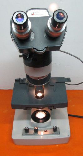 AO AMERICAN OPTICAL ONE-TEN MICROSCOPE &amp; 10XW.F. EYEPIECE ACHROMAT 100X 45X 10X