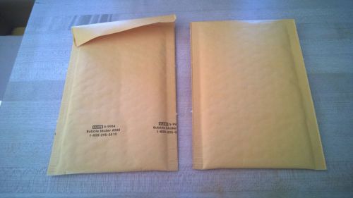 Lot of 100 ULine S-9984 Padded Self Sealing BUBBLE MAILERS Envelopes 4&#034; x 8&#034;