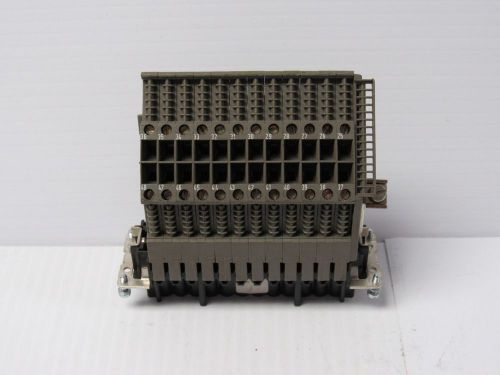 WIELAND CONNECTOR 70.105.XX58.1 70105XX581 400V 16 AMP A 16A 24 PIN - USED