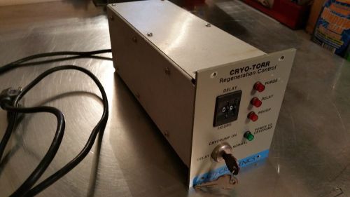 CTI - CRYOGENICS CRYO-TORR Regeneration Controller With Keys 115V, 60Hz