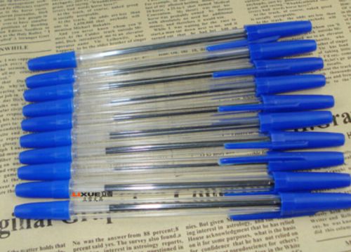 B0043 blue ink 0.7mm ballpoint pen ball pen office dedicated wholesale x10 10pcs