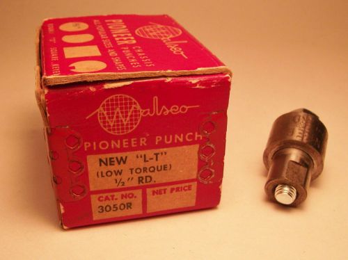 WALSCO &#034;PIONEER&#034; CHASSIS PUNCH / 1/2&#034; ROUND - MODEL 3050-R
