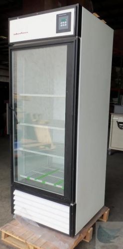 Laboratory Research Products Model SLR-26 Glass Door Refrigerator w Shelves