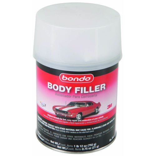 Bondo 262 Lightweight Body Filler Repair dents, dings, rust, holes and Scratches