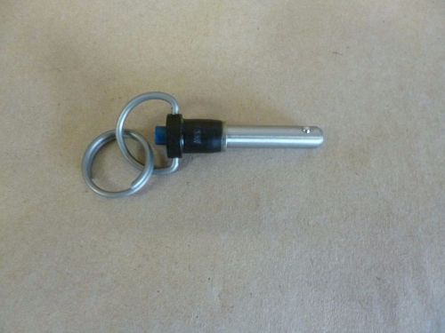 3/8&#034; X 1&#034; GRIP 17-4 STAINLESS STEEL AVIBANK BALL LOCK QUICK RELEASE PIN (R HDL)