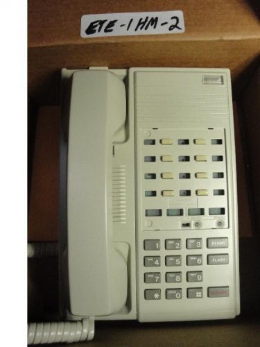QTY. 01 NEW NEC ete1hm-2 TELEPHONE ASH INCLUDES LABELS, HANDSET, CORDS