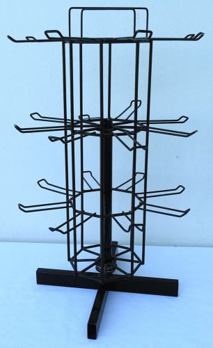 Store Fixtures 3 LEVEL COUNTER SPINNER DISPLAY RACK 19&#034; TALL