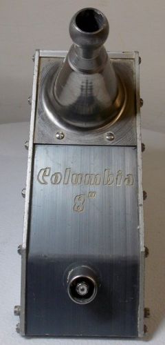 COLUMBIA 8&#034; ANGLE BOX, MISSING RUBBER SEAL (1049122-2)