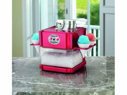 Snow Cone Maker Ice  Machine Shaver Crusher Steel Home Kitchen Party Fun Slush