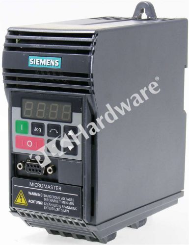 Siemens 6se9213-6ba40 micromaster vector mmv75/3 ac drive 380-500v 3ph 1hp, read for sale