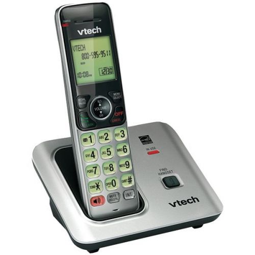 Vtech VTCS6619 DECT 6.0 Expandable Speakerphone with Caller ID Single-Handset