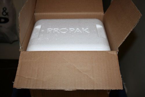 Styrofoam Insulated Shipping Cooler W / Box