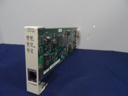 Adit CARRIER ACCESS 600 CMG-01 740-0286 VOIP Ethernet Router Card Quantity