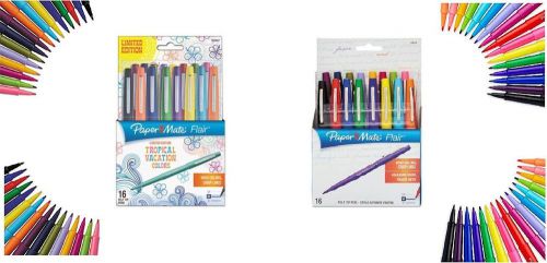 Papermate Flair Basic and Tropical Color 32count set
