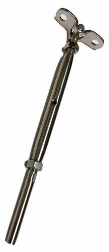 Turnbuckle tensioner &amp; deck toggle for 1/8&#034; cable railing stainless steel for sale