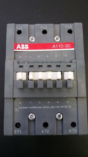 ABB - A110-30 160A 1000V COIL: 110-120V 50/60Hz