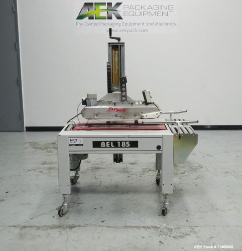 Used- Belcor (Wexxar) Model 185 Automatic Top Case Tape Sealer. Capable of speed