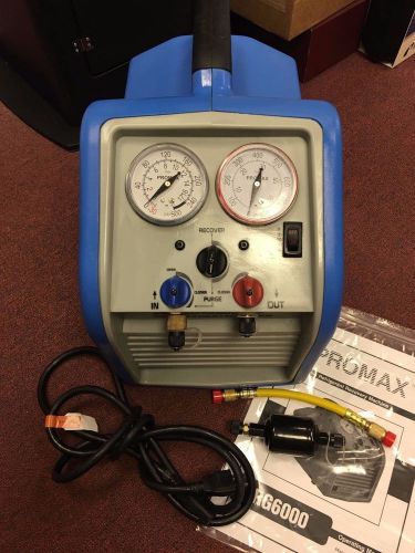 Promax new amprobe rg6000 refrigerant recovery machine, all refrigerants &amp; r410a for sale