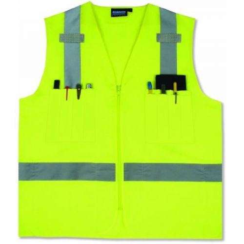 Class 2 Safety Vest Lime 2Xl Erb Industries, Inc. Safety Vests 61203