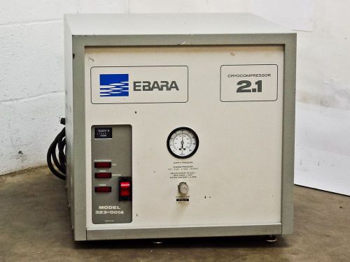 Ebara 323-0014 Cryocompressor 2.1 Water Cooled