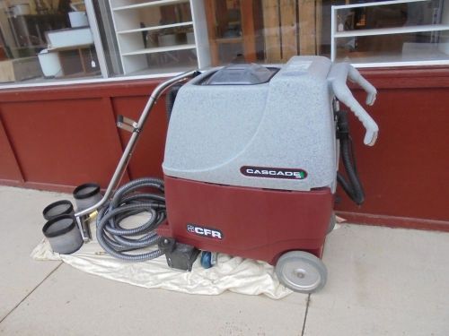 industrial carpet cleaner extractor cascade 20 CFR model 10416A with hand wands