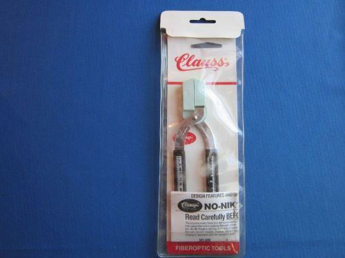 CLAUSS NO NIK FIBEROPTIC STRIPPERS - BLACK HANDLE - NEW IN PACKAGE