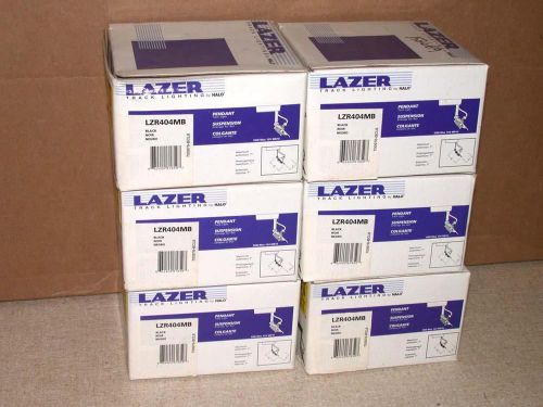 HALO LZR404MB LAZER TRACK LIGHTING COOPER WHITE NEW Free S&amp;H