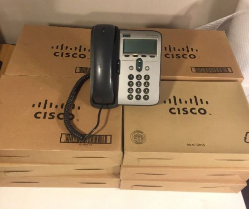 Lot Of 12 Cisco CP-7912G IP Office Business Phones Series 7912 Cleaned &amp; Tested