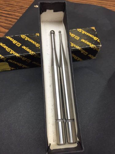Two Brown and Sharpe CMM Probes Stainless Steel