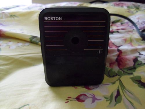 BOSTON MODEL 18 BLACK ELECTRIC PENCIL SHARPENER