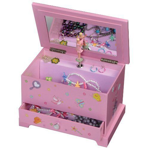Mele &amp; co. kerri girls musical ballerina jewelry box castles/fairy princess for sale