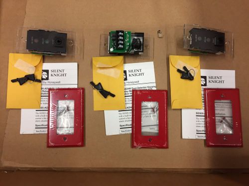 (Lot of 3) - NEW SILENT KNIGHT SD505-DTS DUCT DETECTOR RELAY MODULE